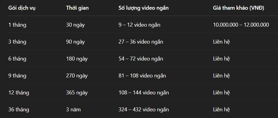 Dịch Vụ Xây Dựng Kênh TikTok Cho Doanh Nghiệp – Tối Ưu Hiệu Quả Từ Video Ngắn